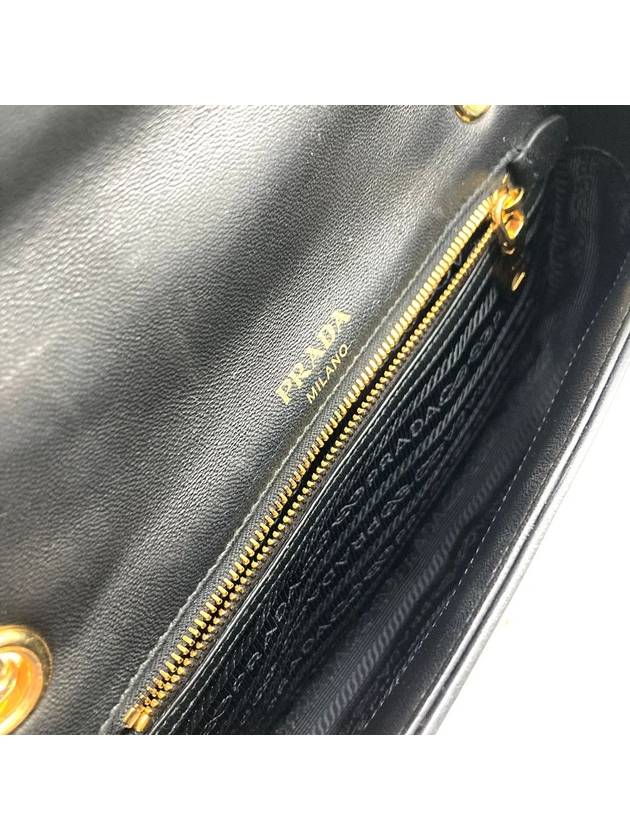 Nappa Goffre gold cross bag 1bd147 - PRADA - BALAAN 7