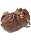 M97052 Brown Mahina Leather Luna PM Shoulder Bag - LOUIS VUITTON - BALAAN 3