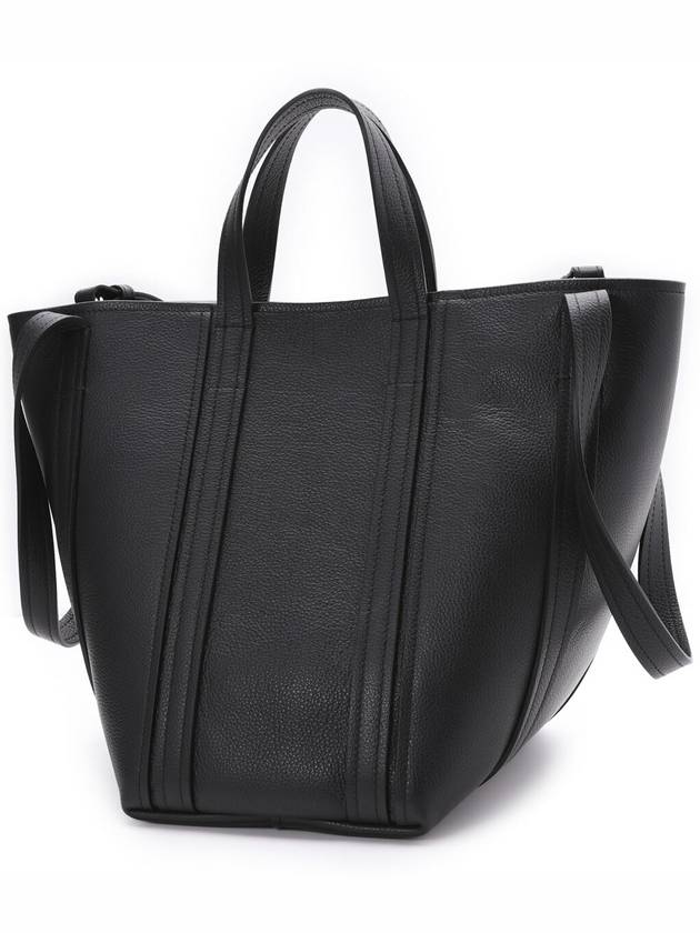 Everyday XS Grained Calfskin Shoulder Tote Bag Black - BALENCIAGA - BALAAN 3