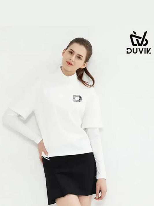 Eri Layered T-Shirt DC3WTS004WH - DUVIK - BALAAN 2