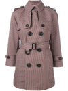 women trench coat - DSQUARED2 - BALAAN 6