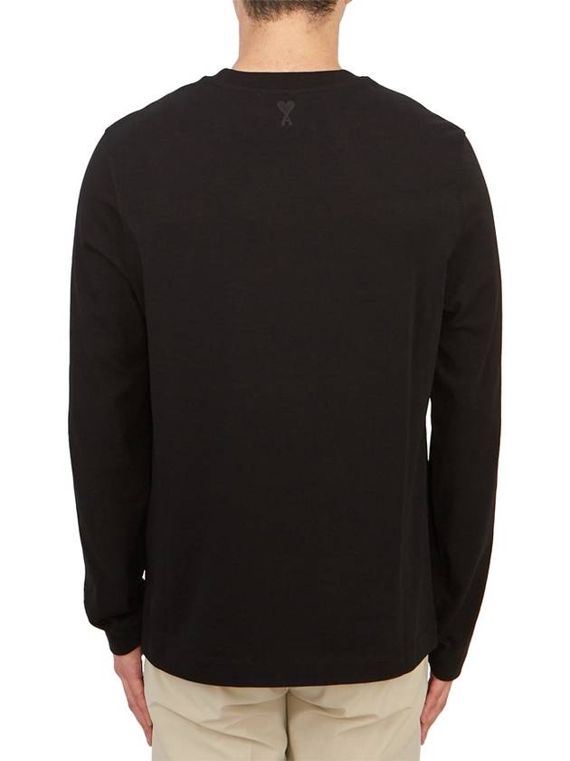 Alexandre Mattiussi Long Sleeve T-Shirt Black - AMI - BALAAN 4