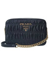 Nappa Goffre Cross Bag Black - PRADA - BALAAN 2