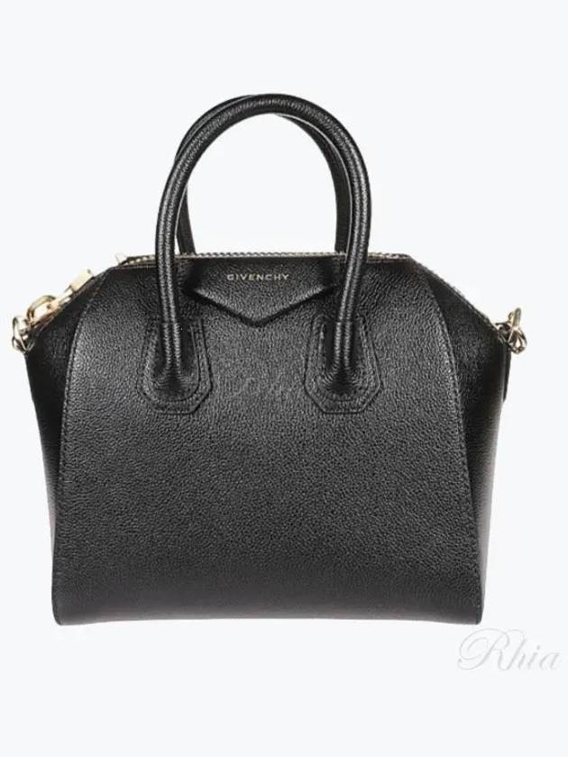 Givench Antigona Leather Mini Bag Black - GIVENCHY - BALAAN 2