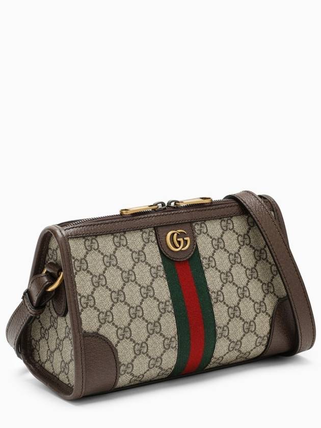 Ophidia GG Messenger Bag Beige Ebony - GUCCI - BALAAN 5