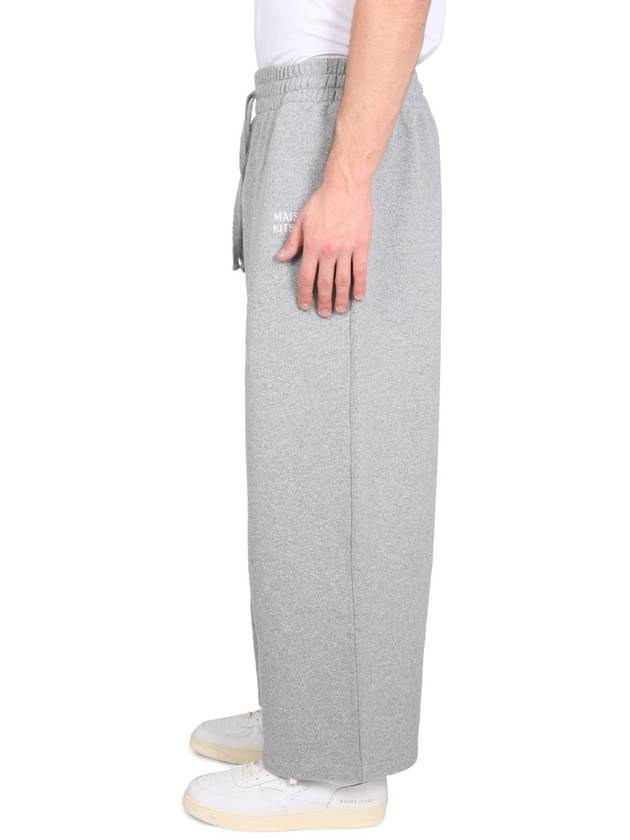 JAPANESE FLEECE JOG PANTS - MAISON KITSUNE - BALAAN 3