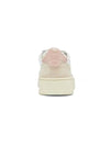 Medalist Leather Suede Low Top Sneakers White Pink - AUTRY - BALAAN 5