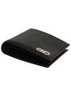 Revival Gancini Half Wallet Black - SALVATORE FERRAGAMO - BALAAN 4