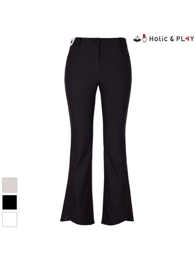 diagonal slit bootcut pantsHB1WPT001 - HOLIC&PLAY - BALAAN 2