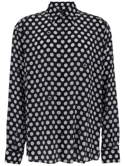 Polka dot print silk shirt G5IT7TIS1U1 - DOLCE&GABBANA - BALAAN 2