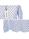 5CH100 1FM T41 Men s Small Eyes Dot Blue Shirt - KENZO - BALAAN 5