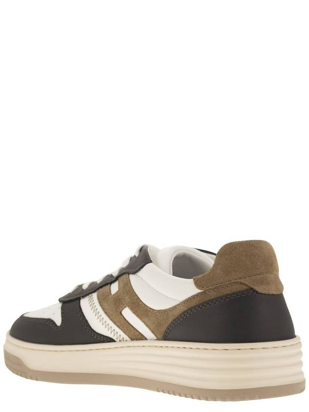 H630 - Leather lace-up trainers - HOGAN - BALAAN 3