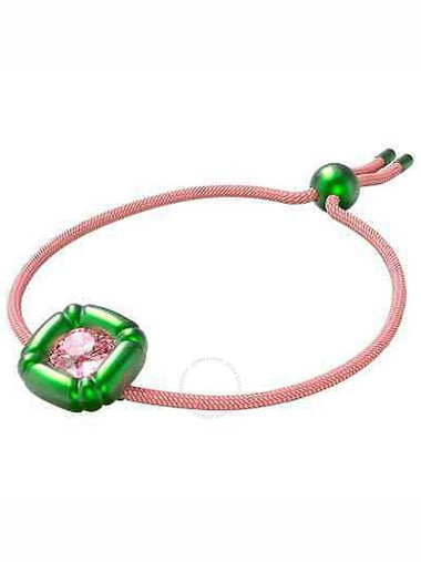 Swarovski Green Cushion Cut Dulcis Bracelet - SWAROVSKI - BALAAN 1