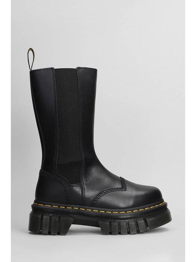 Audrick Tall Chelsea Boots Black - DR. MARTENS - BALAAN 2