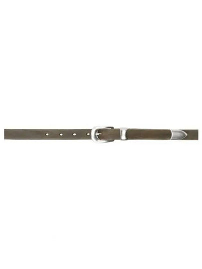 Buckle Leather Belt Grau - OUR LEGACY - BALAAN 2