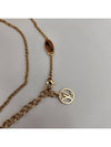 Essential V Necklace Gold - LOUIS VUITTON - BALAAN 4