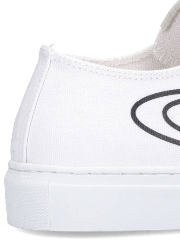 ORB Logo Low Top Sneakers White - VIVIENNE WESTWOOD - BALAAN 5