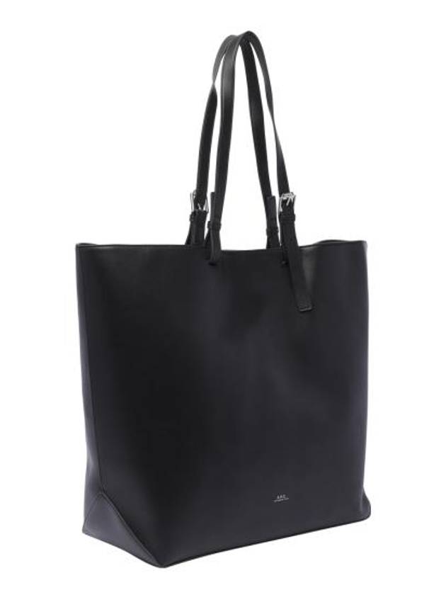 Logo Print Tote Bag Black - A.P.C. - BALAAN 3