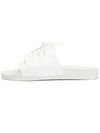 Men's Lace Up Pool Slippers White - MAISON MARGIELA - BALAAN 5