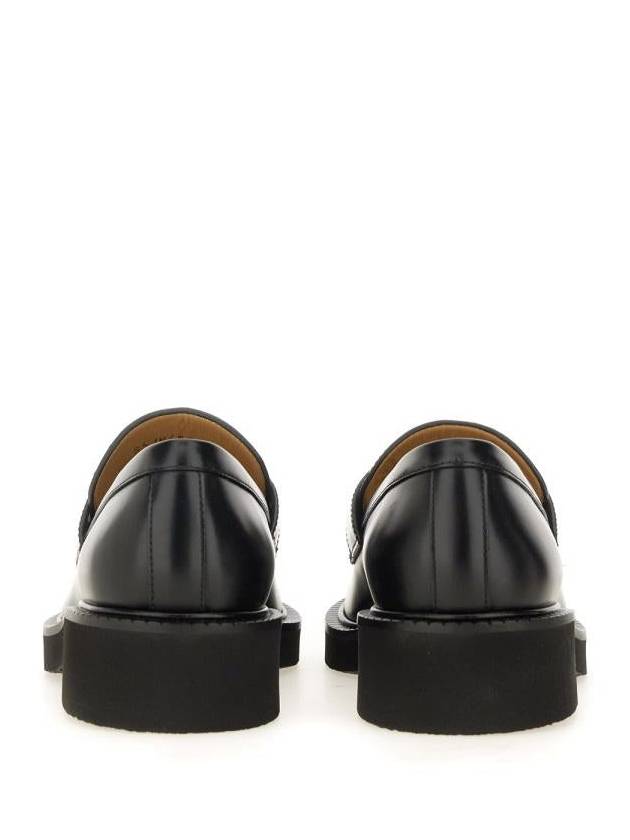 V Logo Locker Loafers Black - VALENTINO - BALAAN 5