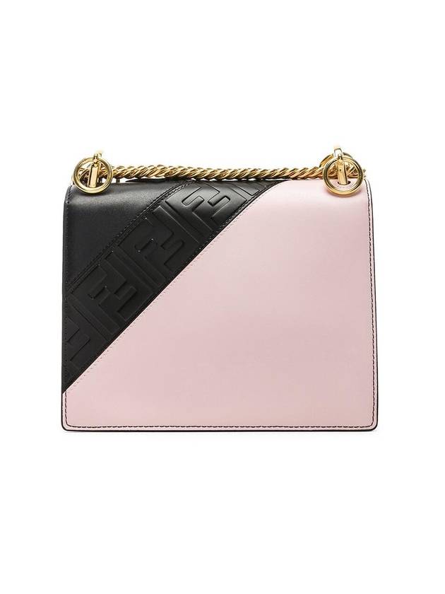 Kan Chain Cross Bag Black - FENDI - BALAAN 3