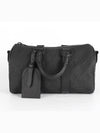 Keepall Bandoulier 25 Black - LOUIS VUITTON - BALAAN 3