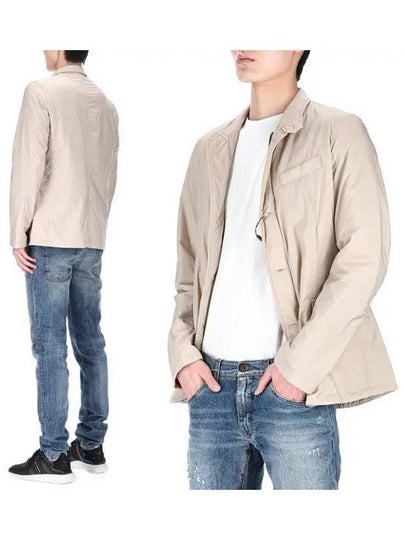 Blazer Button-Up Jacket Beige - HERNO - BALAAN 2