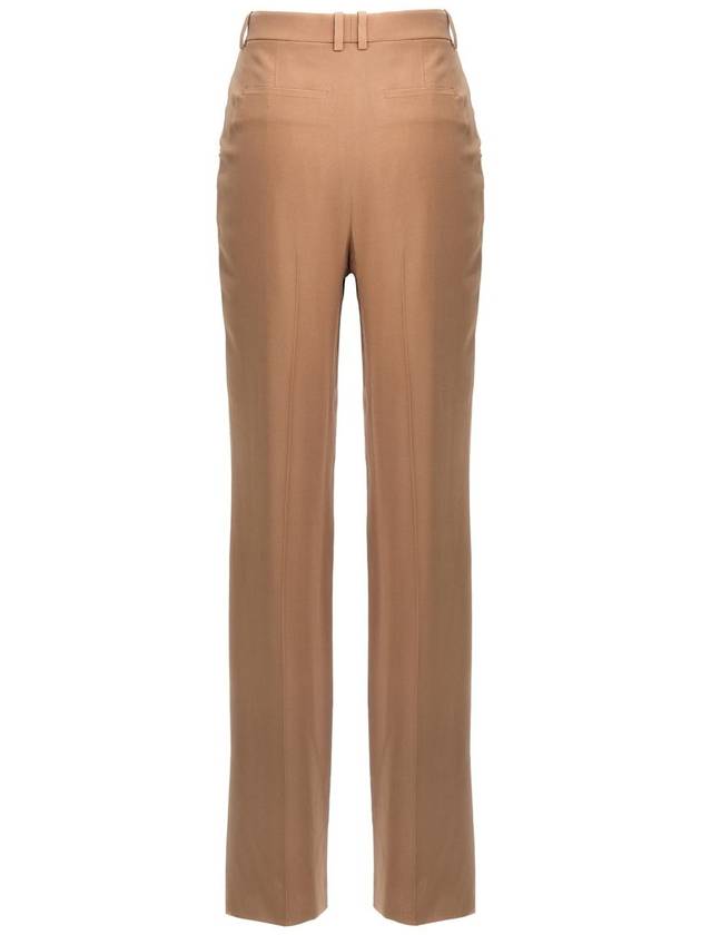 Saint Laurent Crepe Silk Pants - SAINT LAURENT - BALAAN 2