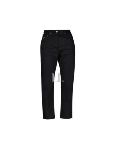 Stretch Denim 5 Pocket Jeans Black - PRADA - BALAAN 2