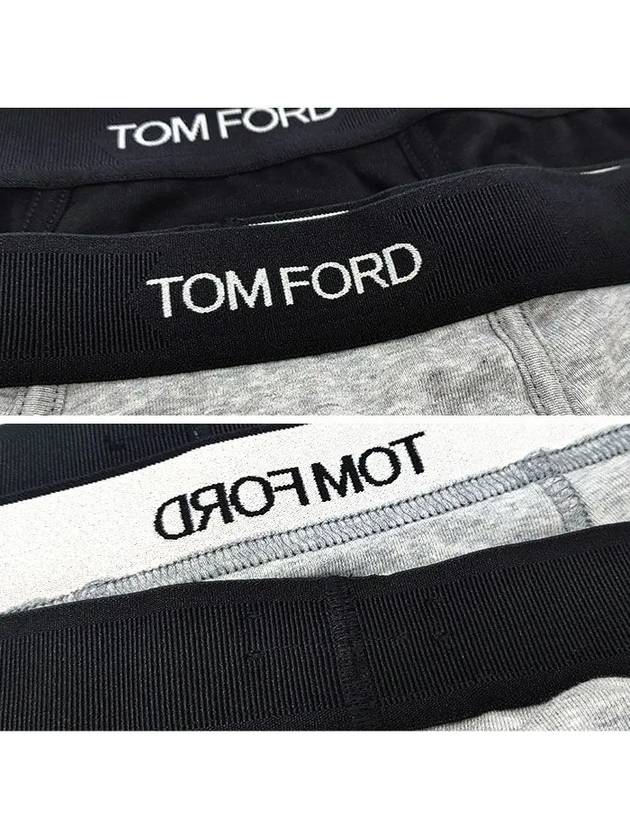 Men's Cotton Boxer Briefs 2 Pack - TOM FORD - BALAAN 3