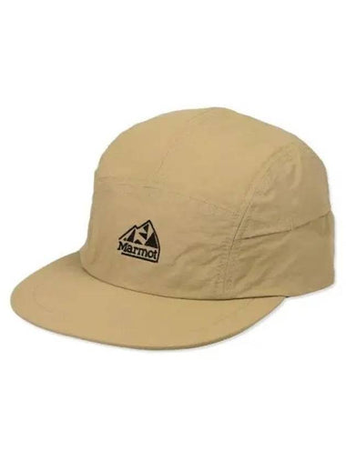 T Japan Line Classic Logo Jet Cap Hat Beige - MARMO - BALAAN 1