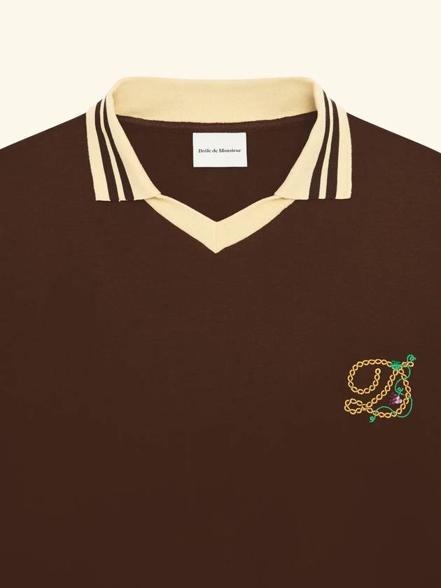 DROLE DE MONSIEUR T-shirts and Polos Brown - DROLE DE MONSIEUR - BALAAN 2