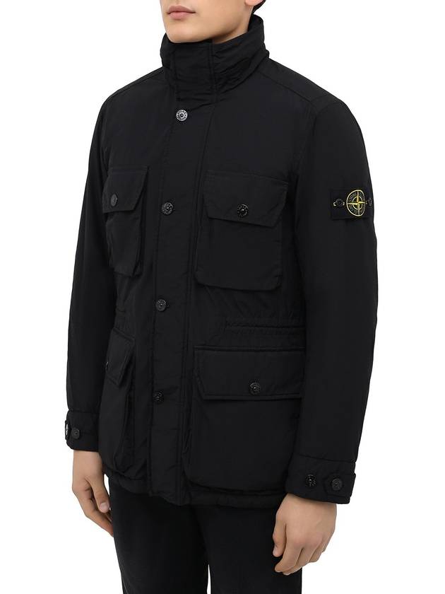 Naslan Light Watro Primaloft TC Field Jacket Black - STONE ISLAND - BALAAN 9