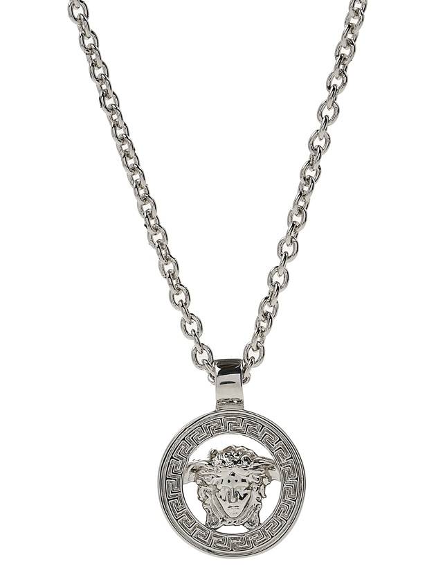 Medusa 95 Pendant Necklace Silver - VERSACE - BALAAN 4