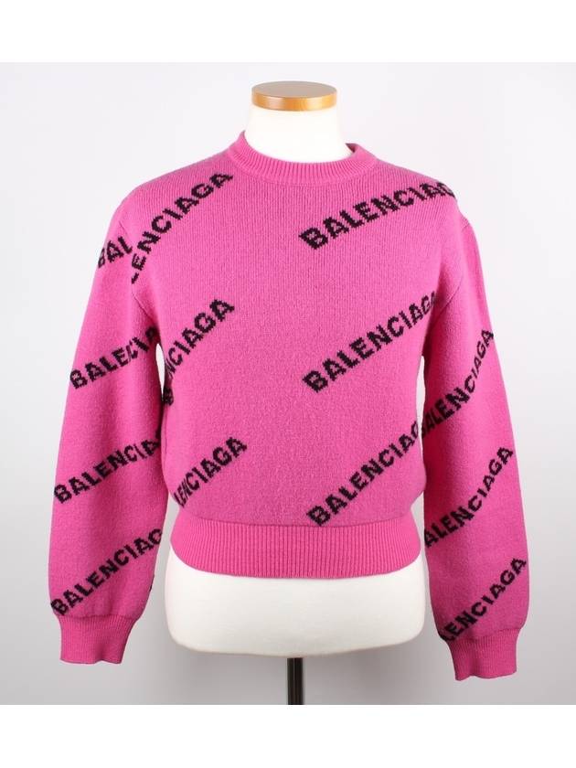 multi logo knit - BALENCIAGA - BALAAN 1