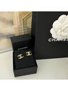 Stud Metal Earrings Gold - CHANEL - BALAAN 5