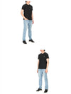 Zebra Logo Cotton Short Sleeve T-Shirt Black - PAUL SMITH - BALAAN.