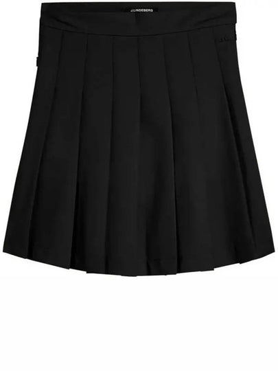 Adina Pleated Skirt Black - J.LINDEBERG - BALAAN 2