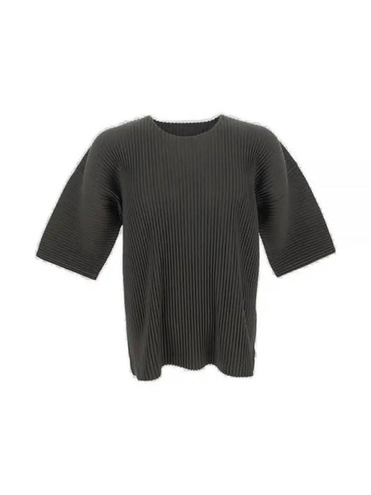 Homme Plissey HP38JK102 68 Pleated Short Sleeve T-Shirt - ISSEY MIYAKE - BALAAN 2