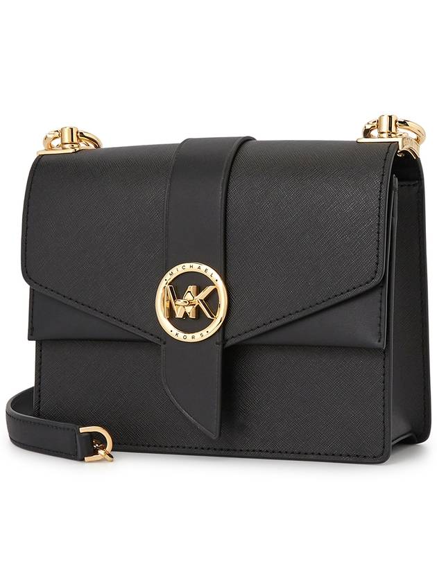 Greenwich Small Crossbody 32S1GGRC0L BLACK Women's Chain Shoulder Bag - MICHAEL KORS - BALAAN 2