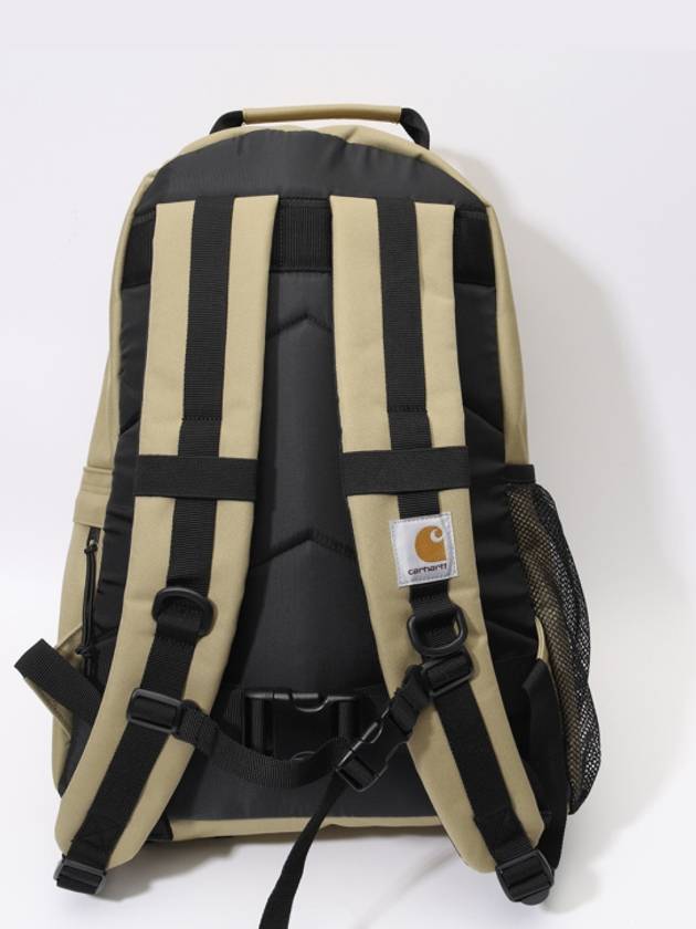 Kickflip Recycled Polyester Canvas Backpack Beige - CARHARTT WIP - BALAAN 6