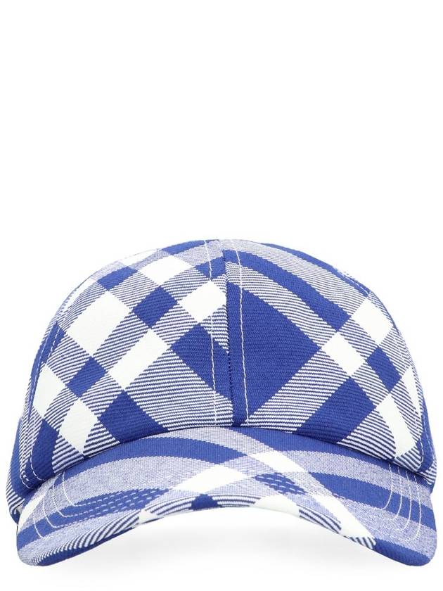 Check Ball Cap Blue - BURBERRY - BALAAN 2