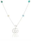 Marmont Double G Pendant Necklace YBB527399001 527399 - GUCCI - BALAAN 2