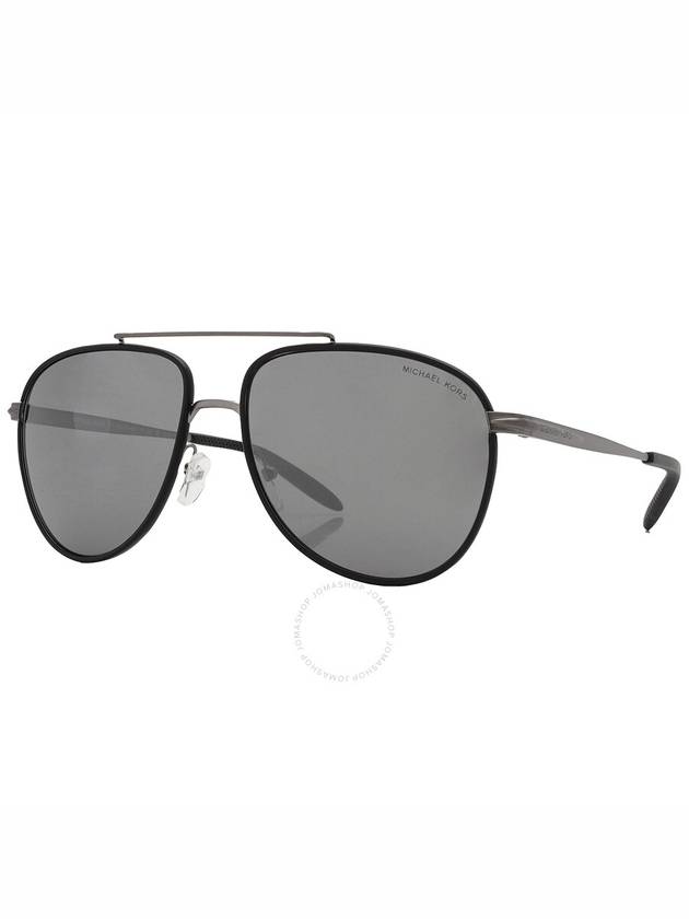 Michael Kors Saxon Mirror Grey Pilot Men's Sunglasses MK1132J 10236V 59 - MICHAEL KORS - BALAAN 3