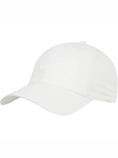 Club Unstructured Futura Washed Ball Cap White - NIKE - BALAAN 1