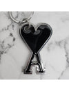 Heart Logo Keyholder Black - AMI - BALAAN 7