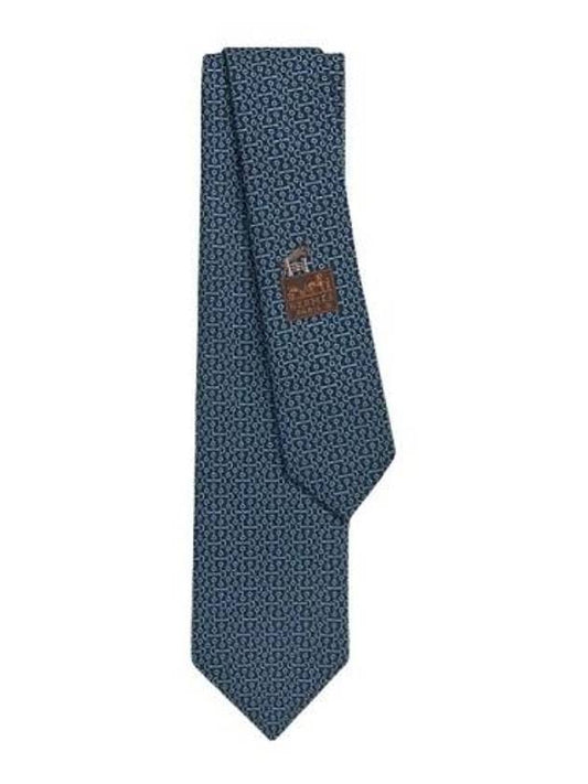 Double Baucher Silk Men s Tie H336056T 02 - HERMES - BALAAN 1