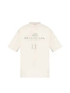 Activewear Medium Fit Short Sleeve T-Shirt White - BALENCIAGA - BALAAN 2