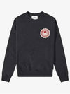 de Coeur Patch Sweatshirt Anthracite - AMI - BALAAN 2