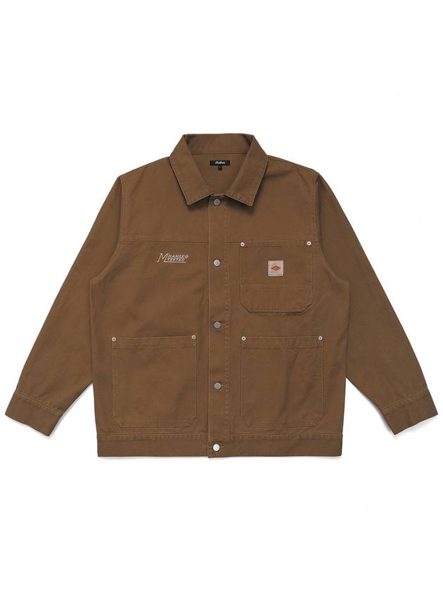 Home on the Range Shirt Jacket BROWN - MALBON GOLF - BALAAN 1